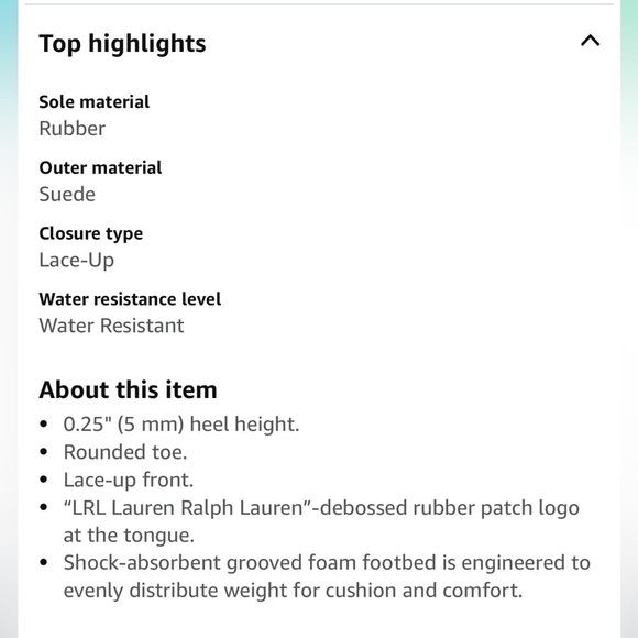 Lauren Ralph Lauren Black Leather Suede Water Resistant Rylee Hiker Sneaker New - Picture 13 of 13